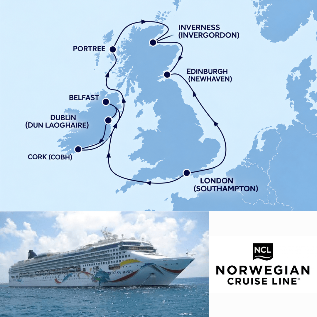 NORWEGIAN STAR - ISLAS BRITANICAS